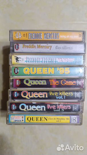 Аудиокассеты queen/Freddy Mercury