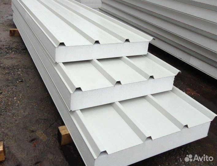 Изготовление сэндвич-панелей (пенополистирол и др)