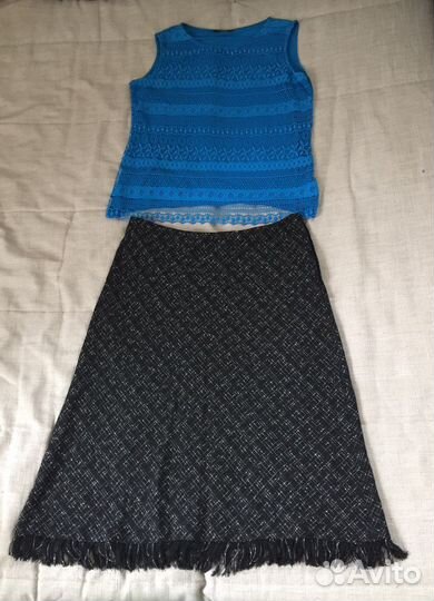 Вещи б/у на женщину 52-54 размер, 12 штук