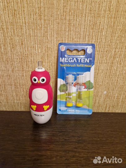 Детская электрическая зубная щетка 0+