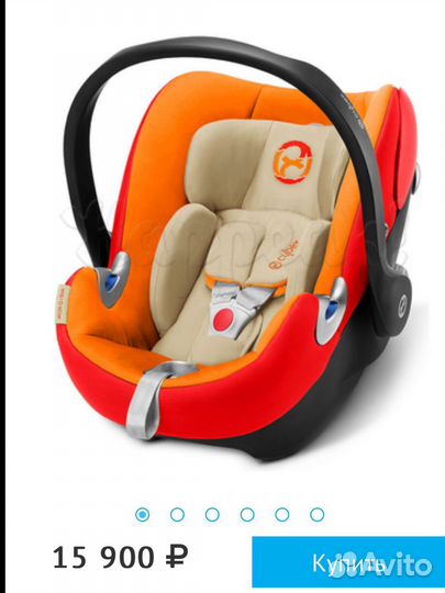 Детское автокресло cybex aton q I-size
