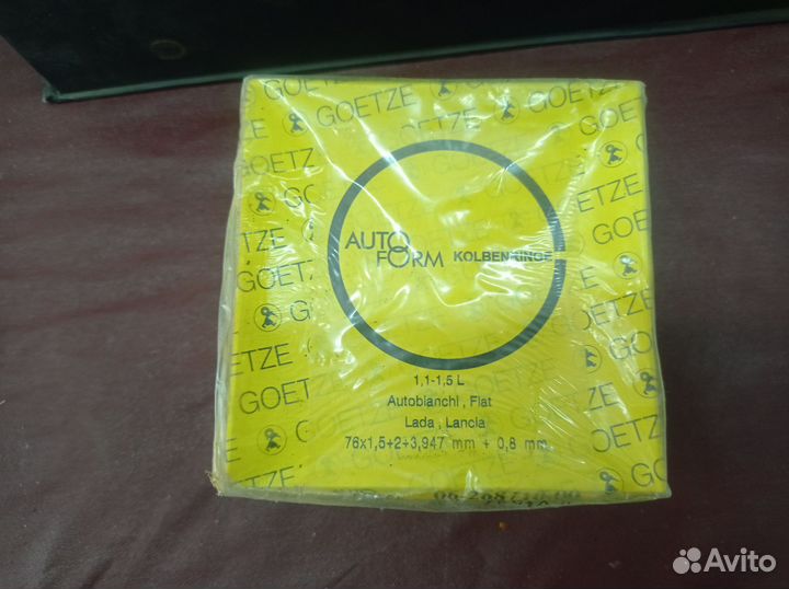 Комплект поршневых колец на ваз 2101, 2108