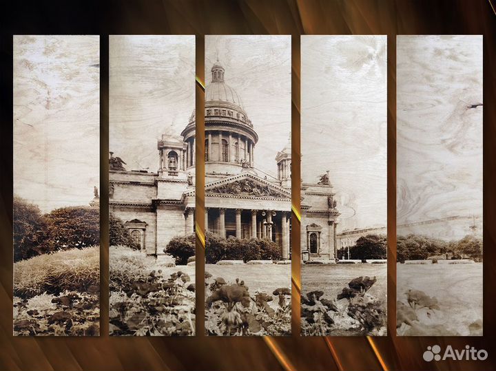 Выжигание модульных картин на дереве