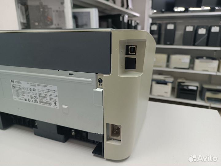 Принтер HP LaserJet P1505, лазерный ч/б