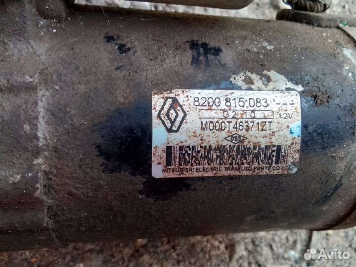 Стартер на ладу ларгус 1.6 84 л.с