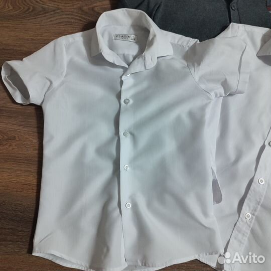 3рубашки и кардиган