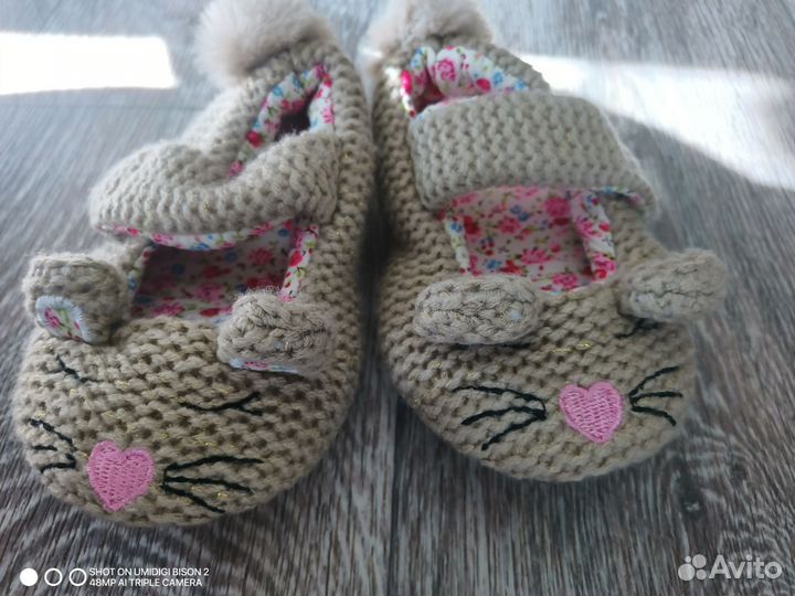 Домашняя обувь детская