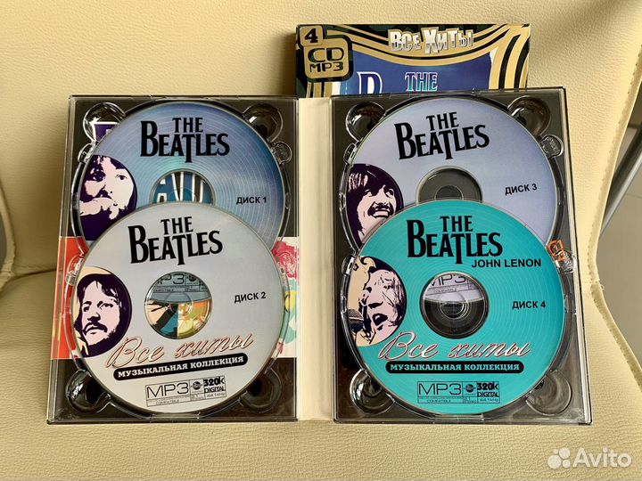 Beatles. лицензионный набор: MP3 CD