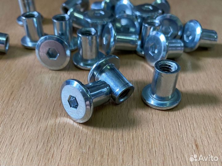 Мебельная гайка Эриксона M6 (уп100шт)