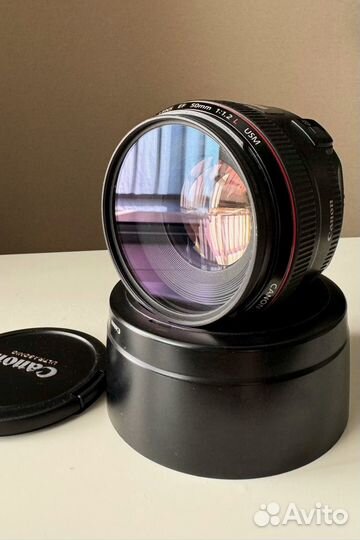Объектив Canon ef 50mm f1.2