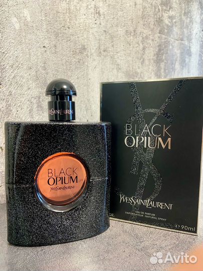 Духи yves saint laurent black opium