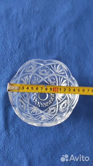 Вазончик хрустальный коллекционный