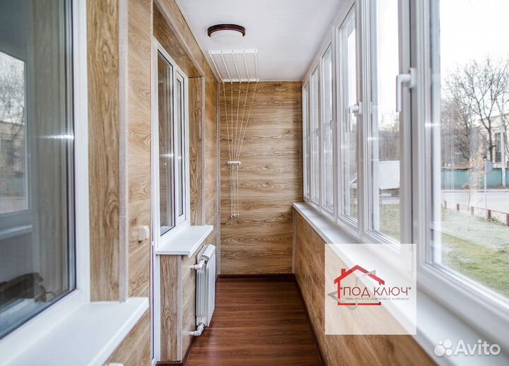 Ремонт, обшивка, утепление балкона 