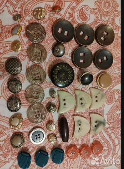 Пуговицы. Фурнитура. Большой выбор. Винтаж