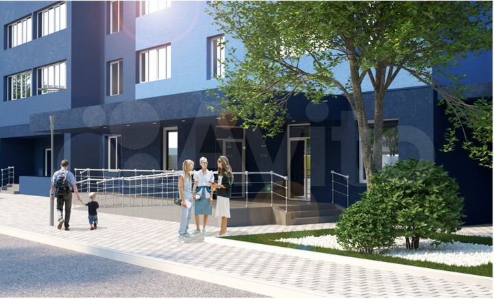 1-к. квартира, 51,8 м², 13/21 эт.