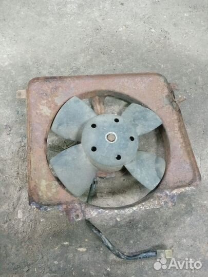 Вентилятор охлаждения Ваз 2109 2108 21099 2114