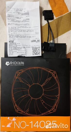 Вентилятор ID-cooling NO Series (NO-14025K) 140 мм