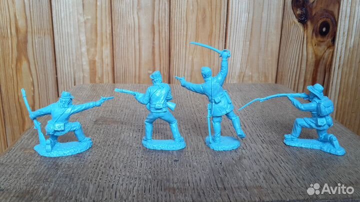 Солдатики Пехота северян tssd США 2004 г. Набор