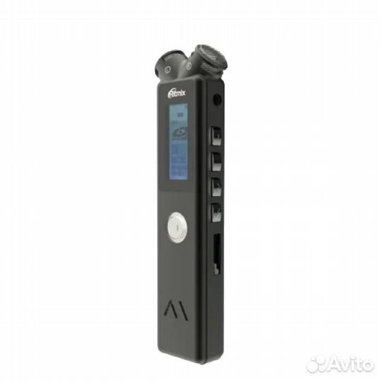 Диктофон ritmix RR-145 8Gb black (MP3,WAV, аудиоплеер)