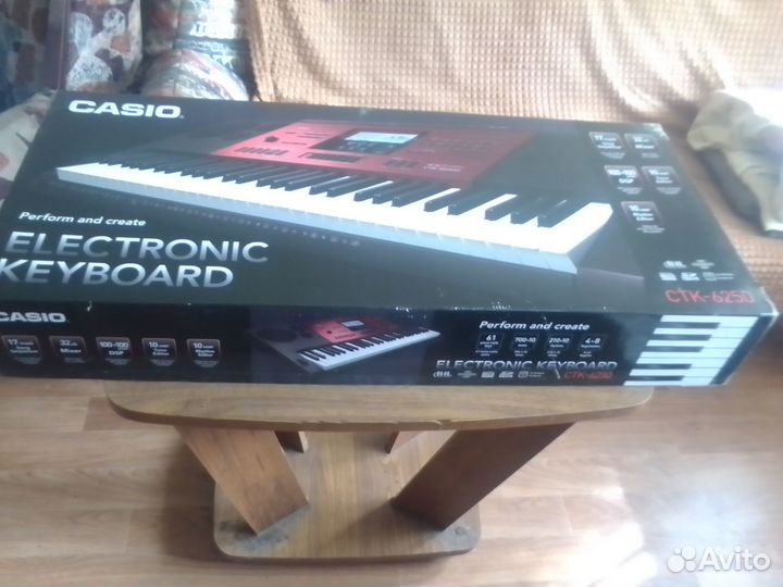 Синтезатор casio ctk 6250