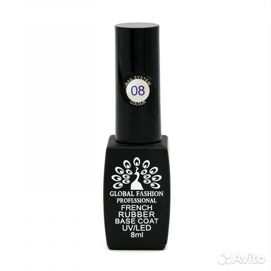 Каучуковая база для гель лака френч, Rubber Base C