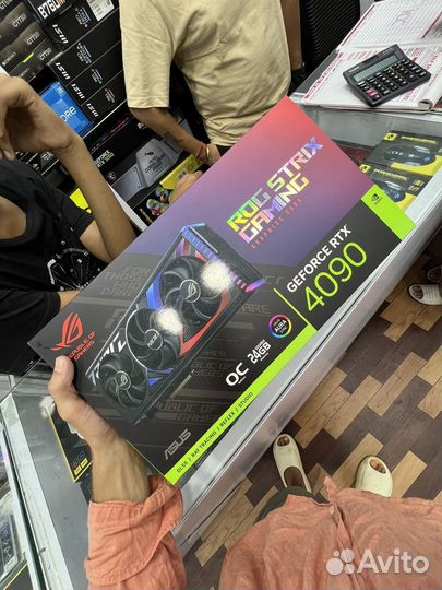 Видеокарта asus ROG Strix GeForce RTX 4090 OC 24GB