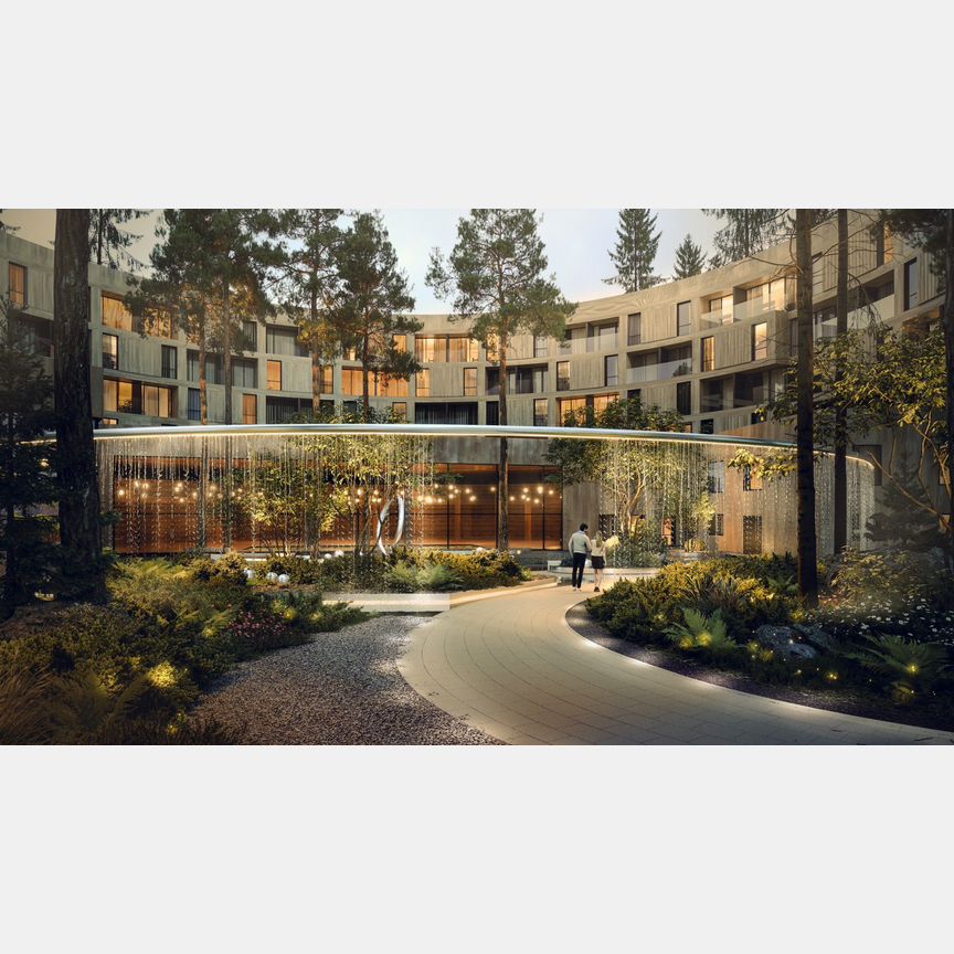 1-к. апартаменты, 43,2 м², 5/6 эт.