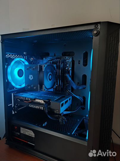 Новый игровой пк I3-10105f + RTX3050/GTX1070ti