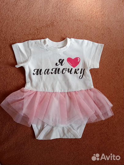 Боди для девочки 62