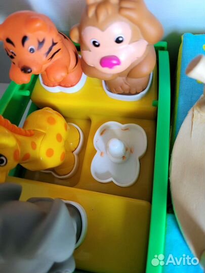 Игрушки пакетом от 6 месяцев до 2 лет
