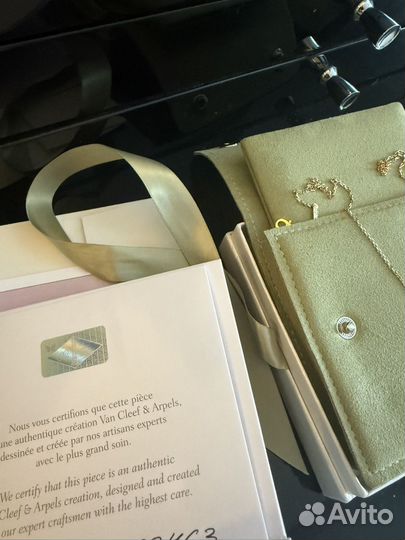 Van cleef подвеска оригинал