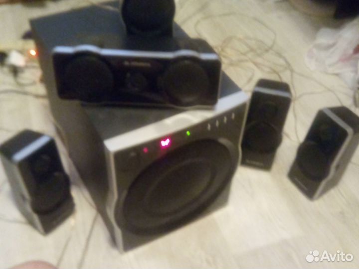 JB-624 Акустическая система 5.1 колонки сабвуфер