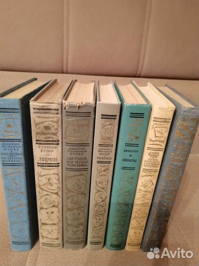 Книги бпнф(лот3) Ж.Верн, Купер 54-90 гг