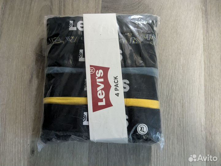 Набор мужских трусов Levi's, 4 шт