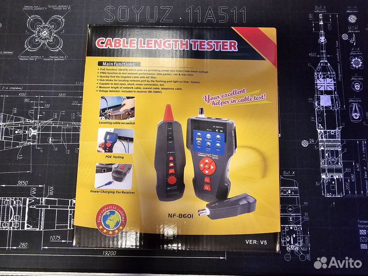 LAN тестер Noyafa NF-8601