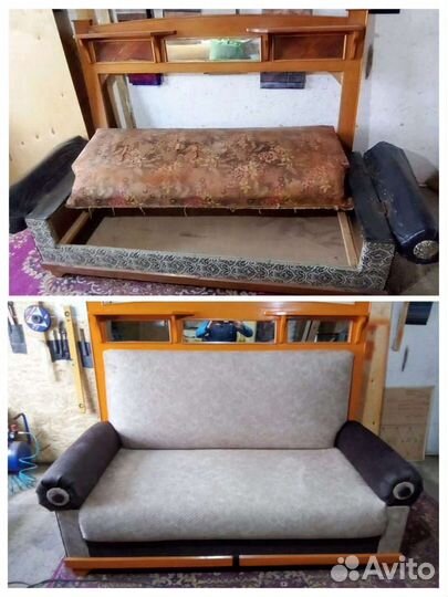 Перетяжка мягкой мебели