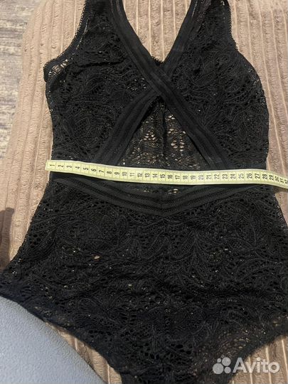 Боди женское черное