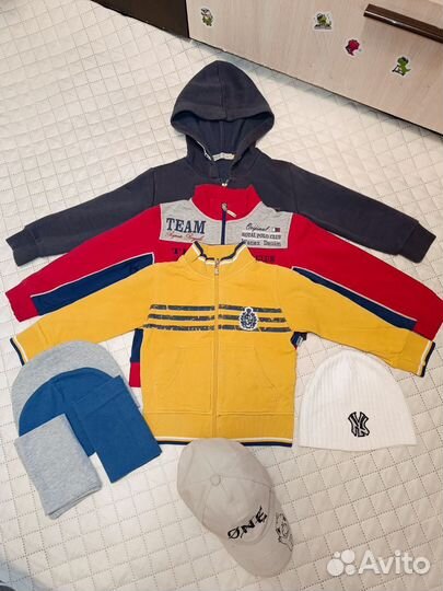Вещи пакетом на мальчика 110 116