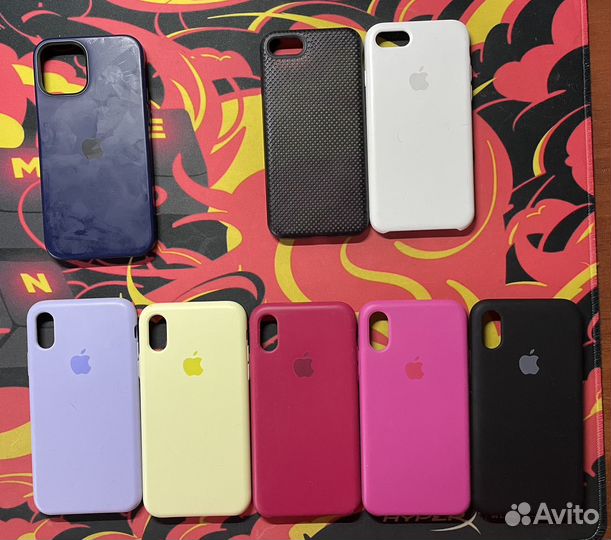 Чехлы для iPhone 7, X, 12