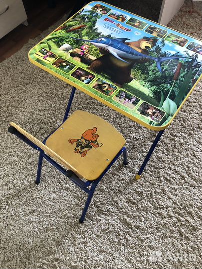 Детский стол и стул