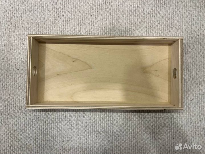 Деревянные подносы без покрытия