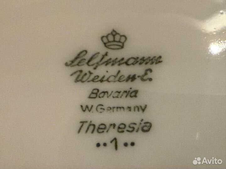 Старинная тарелка Наполеоника