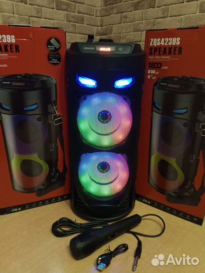 Беспроводная блютуз колонка