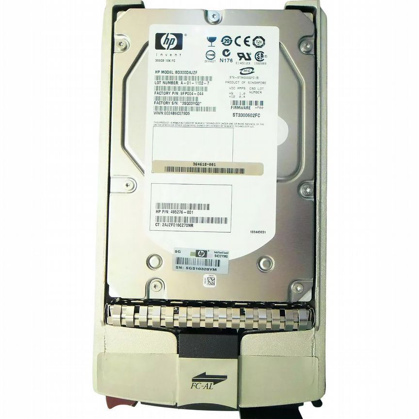 [495276-001] Жесткий Диск Hp Bd300dajzf 300gb Fibre Channel 495276-001