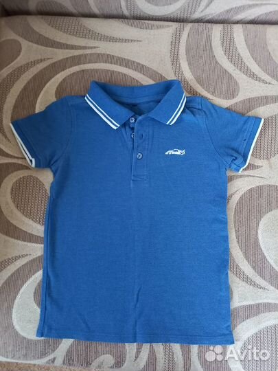 Рубашка-поло для мальчика, размер 116-122