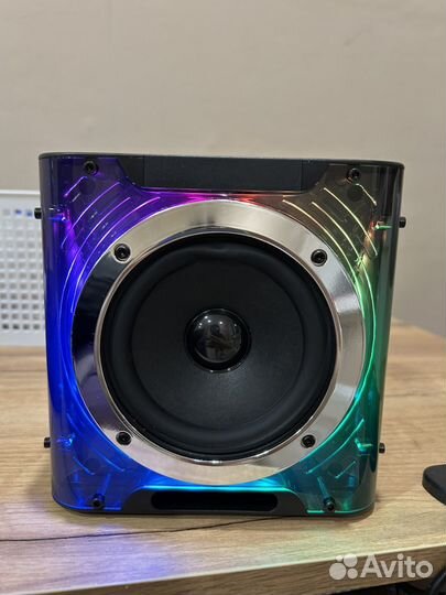 Караоке система с двумя микрофонами