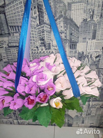 Коробочка с розами