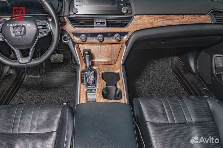 3D коврики из экокожи honda