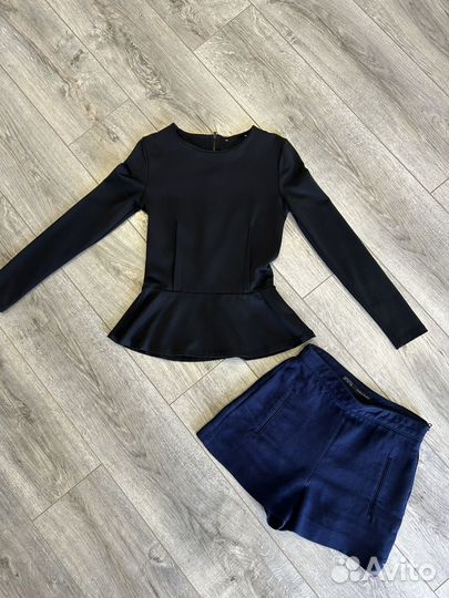 Шорты + топ Zara xs