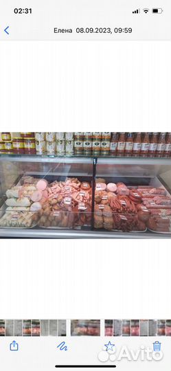 Продавец в продуктовый магазин